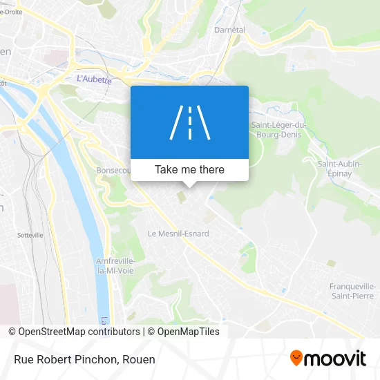 Rue Robert Pinchon map