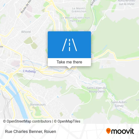 Rue Charles Benner map