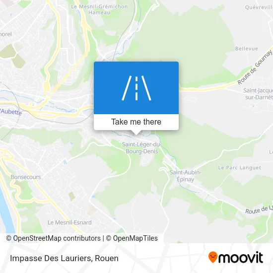 Impasse Des Lauriers map