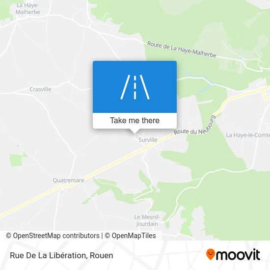 Rue De La Libération map