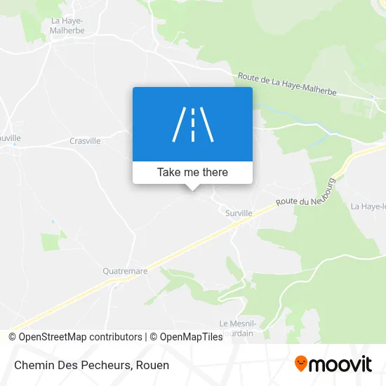 Chemin Des Pecheurs map