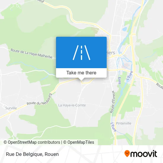 Rue De Belgique map