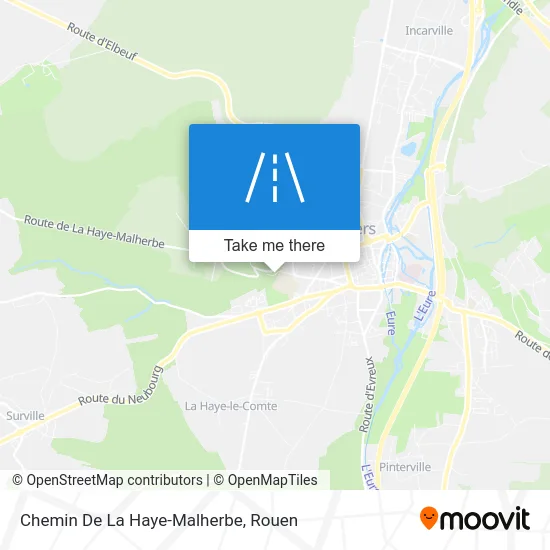 Chemin De La Haye-Malherbe map