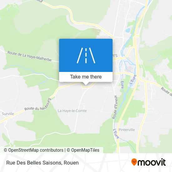 Rue Des Belles Saisons map