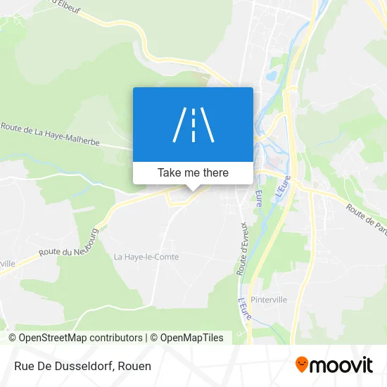 Rue De Dusseldorf map