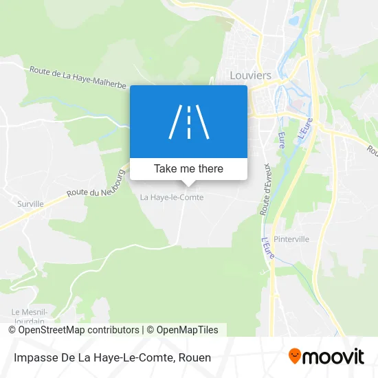 Impasse De La Haye-Le-Comte map