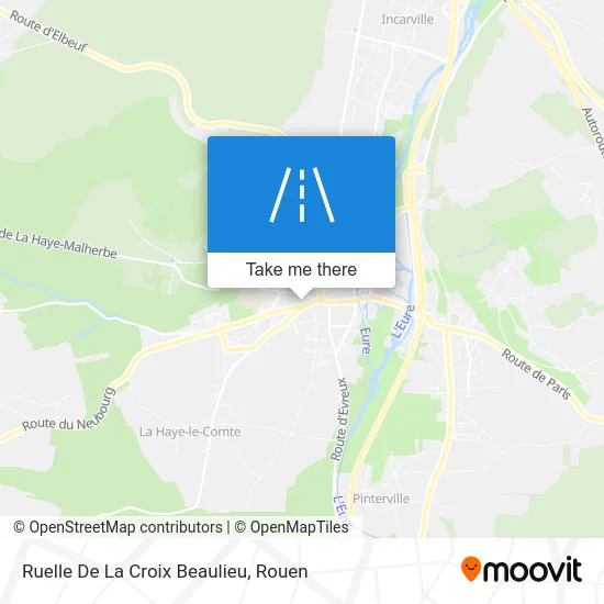 Ruelle De La Croix Beaulieu map