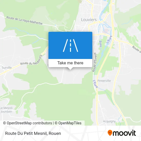 Route Du Petit Mesnil map