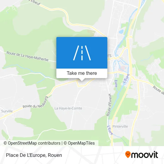 Place De L'Europe map