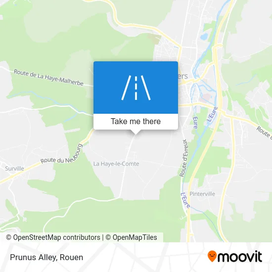 Allée Des Prunus map