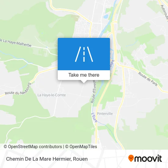 Chemin De La Mare Hermier map