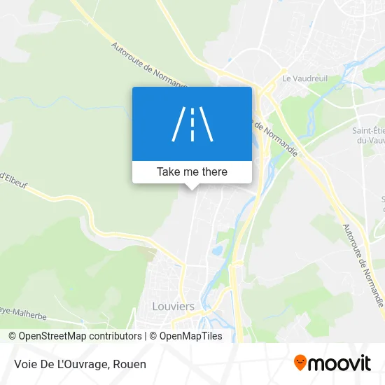 Voie De L'Ouvrage map