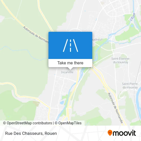 Mapa Rue Des Chasseurs