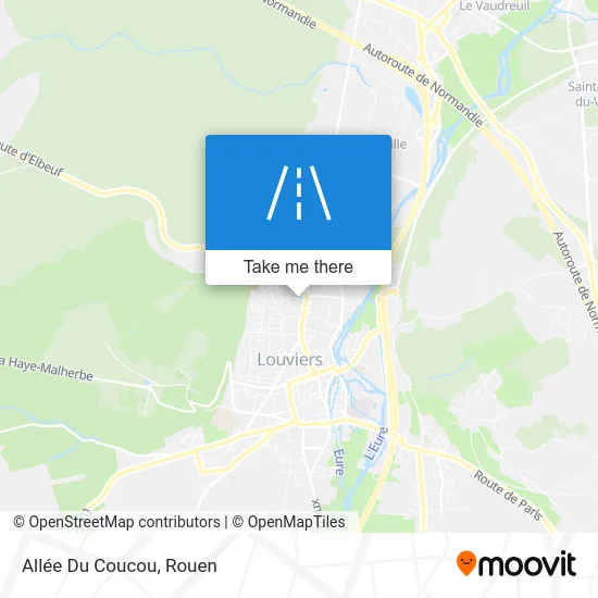 Allée Du Coucou map