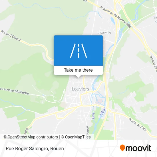 Rue Roger Salengro map