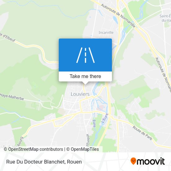 Rue Du Docteur Blanchet map