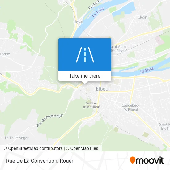 Rue De La Convention map