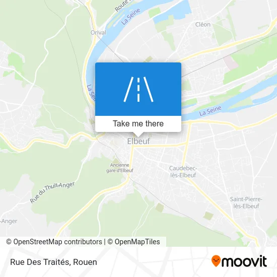 Rue Des Traités map