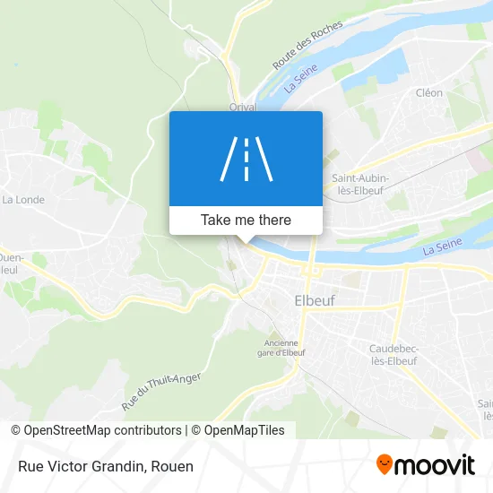 Rue Victor Grandin map