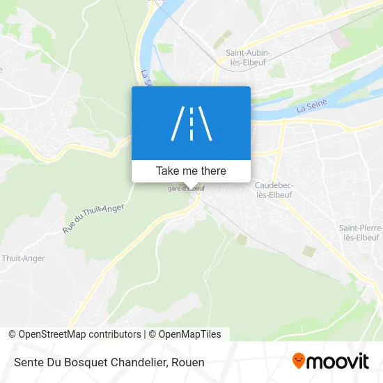 Sente Du Bosquet Chandelier map