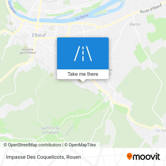Impasse Des Coquelicots map