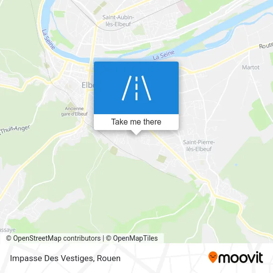 Impasse Des Vestiges map