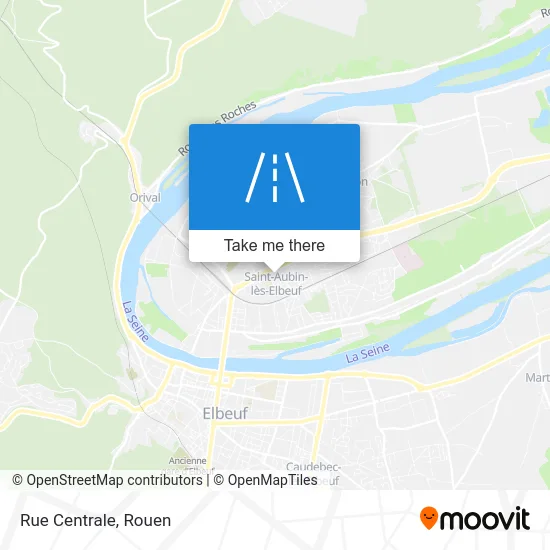 Rue Centrale map