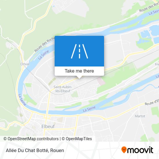Allée Du Chat Botté map