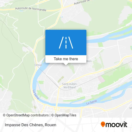 Impasse Des Chênes map