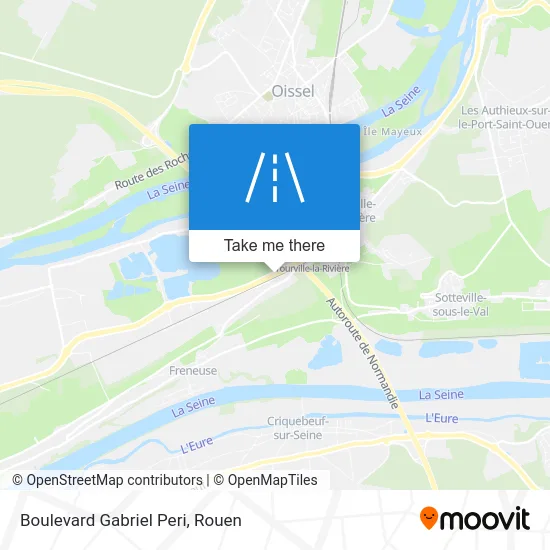 Boulevard Gabriel Peri map