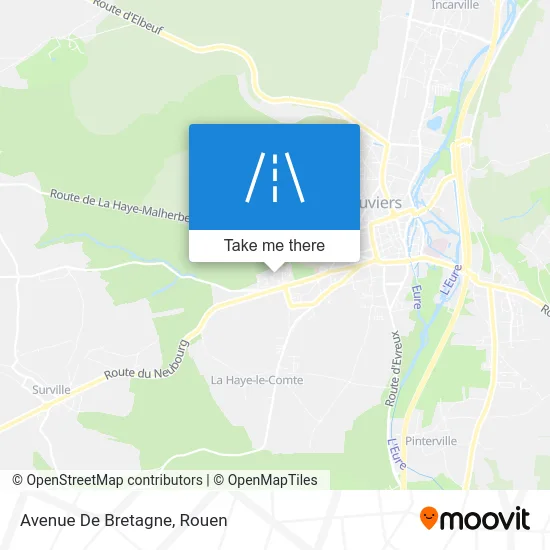 Avenue De Bretagne map