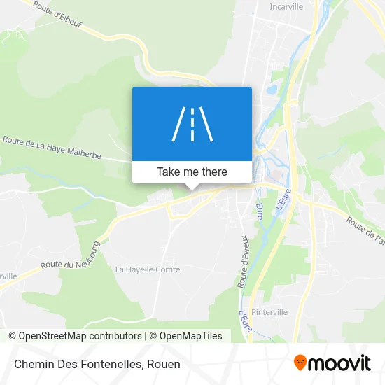 Chemin Des Fontenelles map