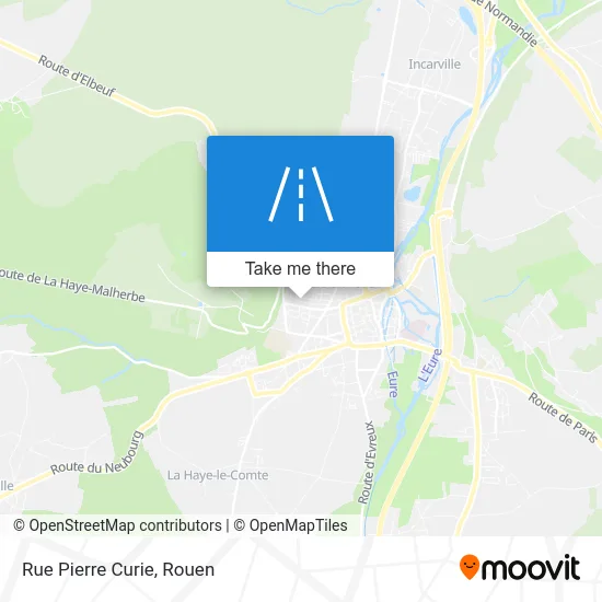 Rue Pierre Curie map