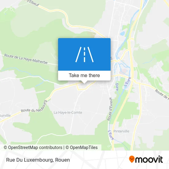 Rue Du Luxembourg map