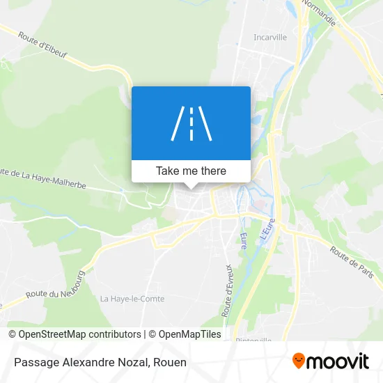 Passage Alexandre Nozal map