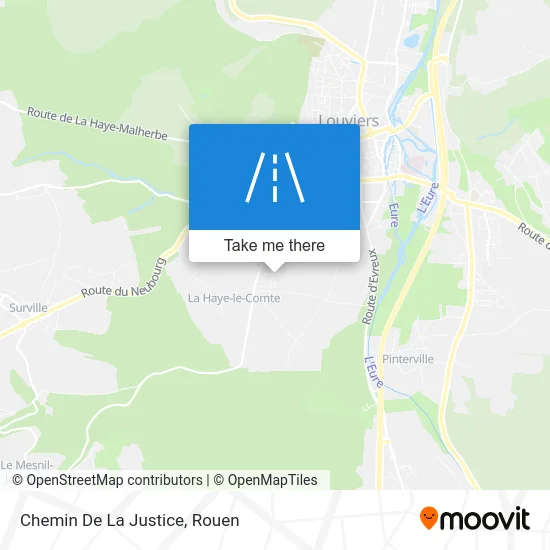 Chemin De La Justice map