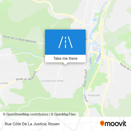 Rue Côte De La Justice map