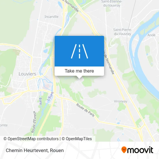 Chemin Heurtevent map