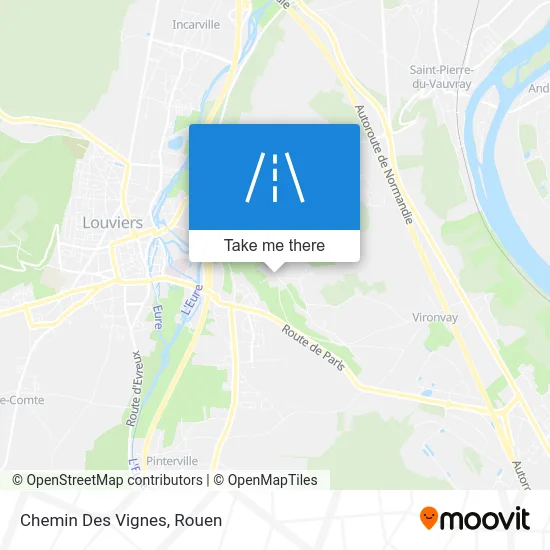 Chemin Des Vignes map