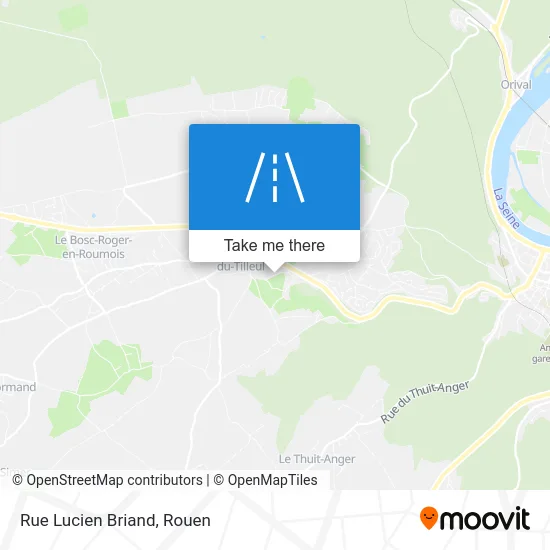 Rue Lucien Briand map