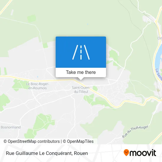 Rue Guillaume Le Conquérant map