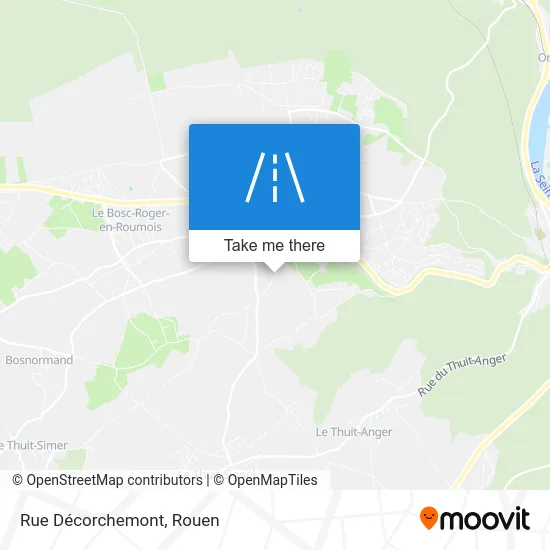 Rue Décorchemont map