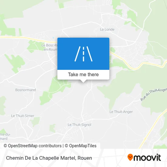 Chemin De La Chapelle Martel map