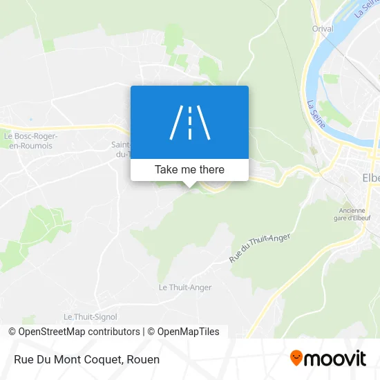 Rue Du Mont Coquet map