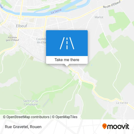 Rue Gravetel map