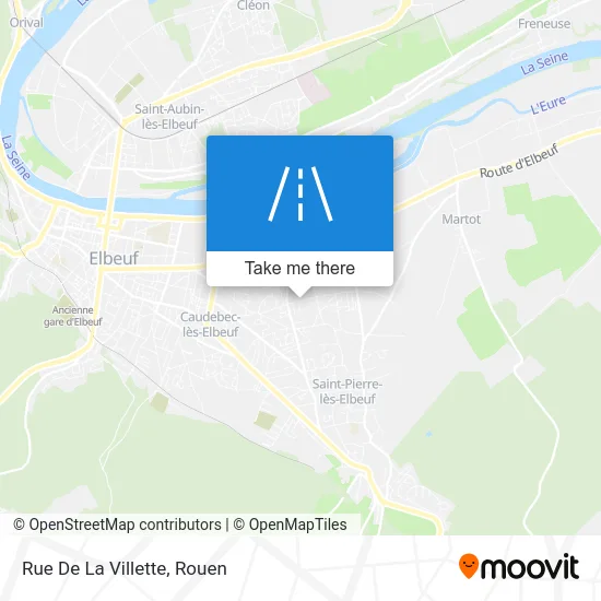 Rue De La Villette map