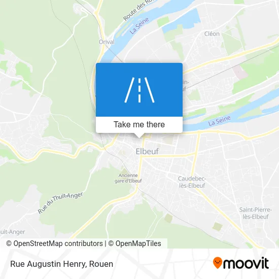 Rue Augustin Henry map