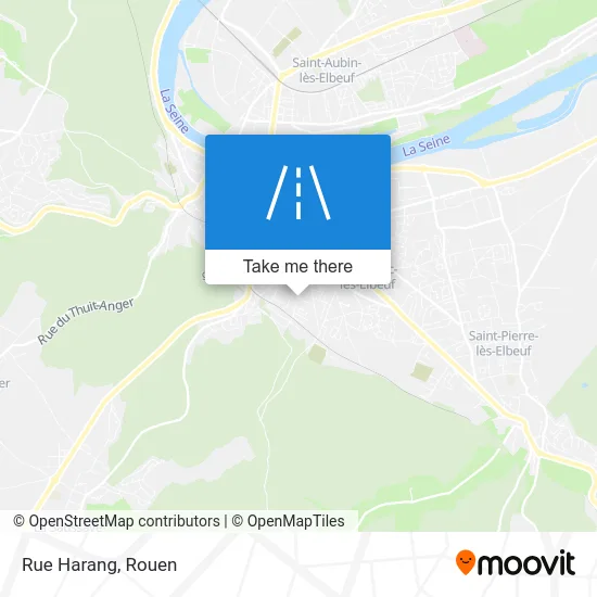 Rue Harang map