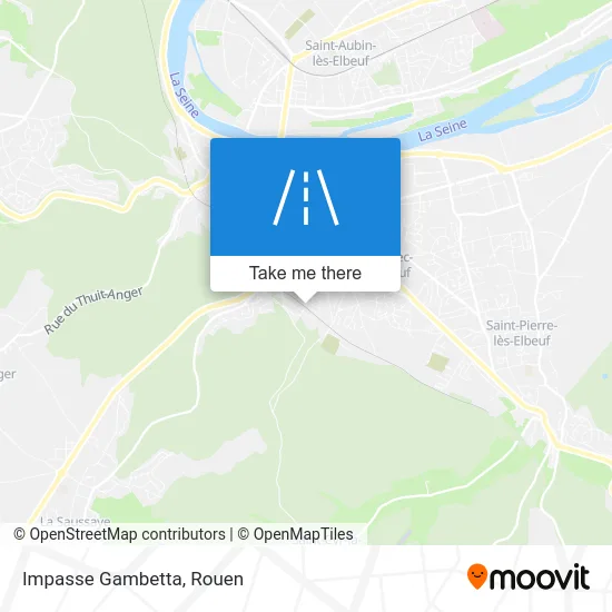 Impasse Gambetta map