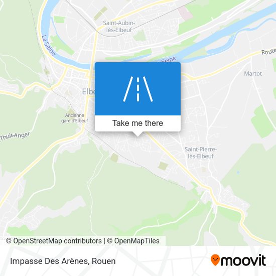 Impasse Des Arènes map